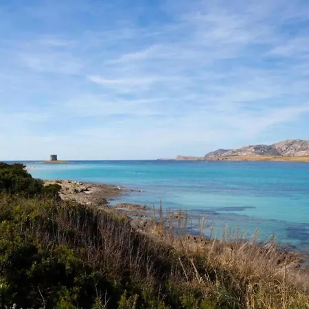 With Garden A Stone's Throw From The Sea Stintino